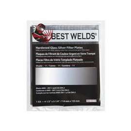 Glass Silver Mirror Filter Plate, Silver/11, 4.5 in x 5.25 in, Glass