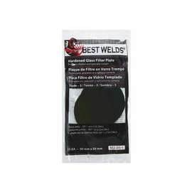 Glass Filter Plate, Shade 6, 50 mm, Green