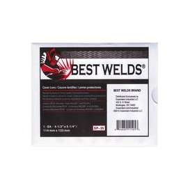 Cover Lens, Scratch/Static Resistant, 4 1/2 in x 5 1/4 in, 70% CR-39 Plastic