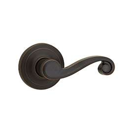 Kwikset Signature Series 720LL-11P Passage Lever, 2 Grade, Venetian Bronze