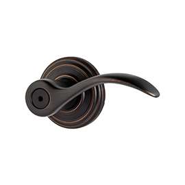 Kwikset Signature Series 730PML-11P Privacy Lever, 2 Grade, Venetian Bronze