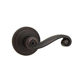 Kwikset Signature Series 730LL-11P 6AL Privacy Lever, 2 Grade, Venetian Bronze