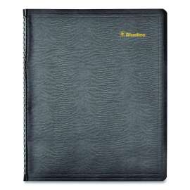 Plan and Link Weekly Appointment Planner, 11" x 9.06", Black Cover, 12-Month (Jan to Dec): 2025