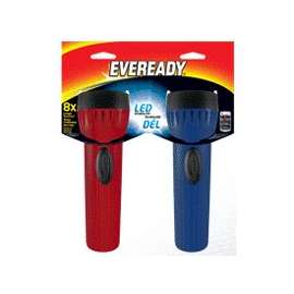 Energizer EVEL152S Flashlight, LED Lamp, Carbon Zinc Battery