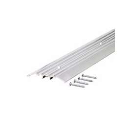 M-D 11502 Top Threshold, 36 in L, 4 in W, Aluminum