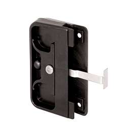 Prime-Line A 142 Door Latch and Pull, Mortise Mounting, Plastic/Steel