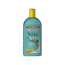 NO-AD 222 Sunblock Lotion, 50 SPF, 16 oz Bottle