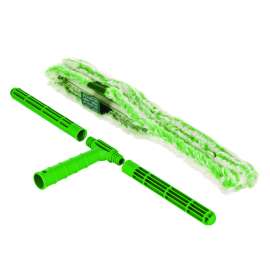 Monsoon Plus StripWasher Complete with Green Plastic Handle, Green/White Sleeve, 18" Wide Sleeve