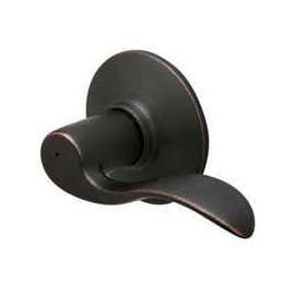 Schlage Accent F40V ACC 716 Privacy Lever, Zinc, Aged Bronze