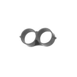 Raindrip R301CT Hose End Clamp, 1/2 to 5/8 in Max Opening, Poly