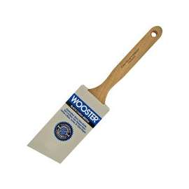 WOOSTER Z1293-2 Paint Brush, 2-11/16 in L Bristle, Stainless Steel Ferrule