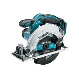 Makita LXT XSS02Z Circular Saw, 18 V Battery, Lithium-Ion Battery, 6-1/2 in Dia Blade