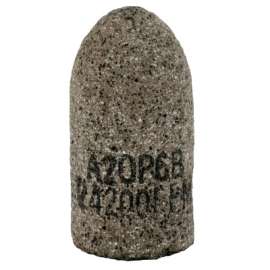Cones and Plugs, 1 1/2" Dia, 3" Thick, 3/8-24" Arbor, 24 Grit, T16