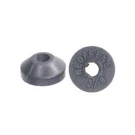 Danco 35094B Beveled, Flexible Faucet Washer, 3/8 in, Rubber, Black
