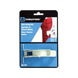 Crawford SG1GW Giant Spring Grip Clip, Steel, White