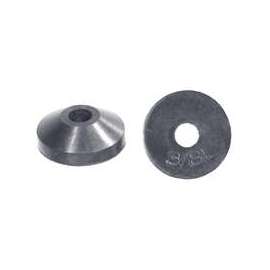 Danco 35096B Beveled, Flexible Faucet Washer, #3/8L, Rubber, Black