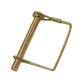 SpeeCo S070939YBU PTO Locking Pin, 5/16 in Dia Pin, 2-1/4 in OAL, Yellow Zinc Dichromate