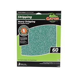 Gator 7260 Sanding Sheet, 60-Grit, Coarse, Aluminum Oxide