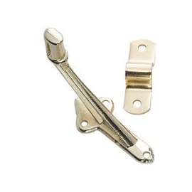 ProSource Economy Hand Rail Bracket, Die-Cast Zinc, Polished Brass