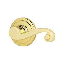 Kwikset Signature Series 788LL 3 RH CP Half Inactive/Dummy Lever, Steel, Polished Brass