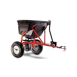 Agri-Fab 45-0463 Broadcast Spreader, 130 lb Hopper, 25,000 sq-ft Coverage Area, Poly Hopper, 12 ft W Spread