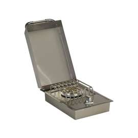 Bull 60009 Drop-In Single Side Burner, 15000 BTU, Natural Gas, 304 Stainless Steel