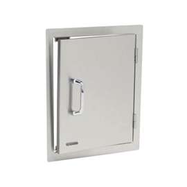 BULL 89975 Double-Walled Door, 17-7/8 in L, 22 in W, 1-7/8 in H, Stainless Steel