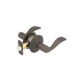 Schlage Accent F10 ACC 613 Passage Lever Lockset, 2 Grade, Zinc, Oil-Rubbed Bronze