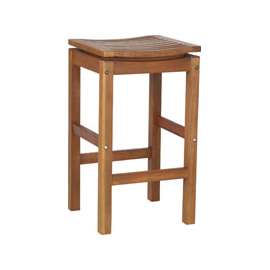 BULL 50650 Bar Stool, Wood Frame