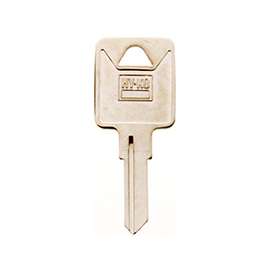 Hy-Ko 11010TM6 Key Blank, Brass, Nickel Plated