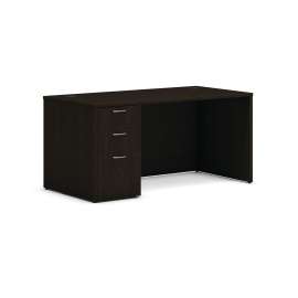 HON Accommodate Series Bariatric Chair with Arms, 33.5" x 21.5" x 32.5", Elysian Seat, Elysian Back, Charblack Legs