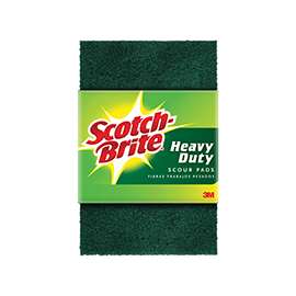 Scotch-Brite 220-8-3M Scouring Pad, 6 in L, 9 in W