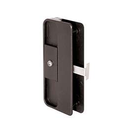 Prime-Line A 150 Door Latch and Pull, Mortise Mounting, Plastic/Steel