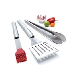 GrillPro 40035 Tool Set, Stainless Steel, 3