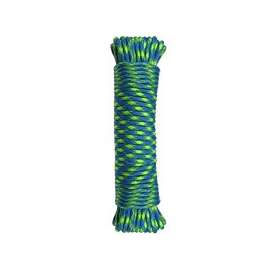 Lehigh NPC1503250BG Paracord, 30 lb Working Load Limit, 50 ft L, 5/32 in Dia, Nylon