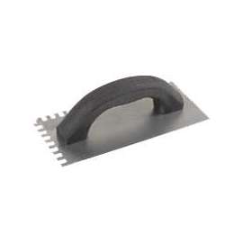 M-D 49104 Tile Installation Trowel, 9 in L, 4 in W, Square Notch, 1/2 in W x 1/2 in D Notch