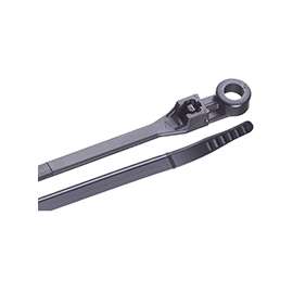 GB 45-308MTUVB Mounting Cable Tie, Nylon, Black