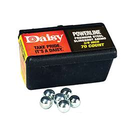 Daisy 8183 Premium Slingshot Ammunition, Steel, Zinc