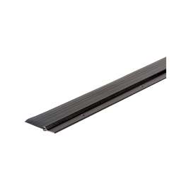 M-D 69633 Door Sweep, 36 in L, 2-1/4 in W, Aluminum Flange