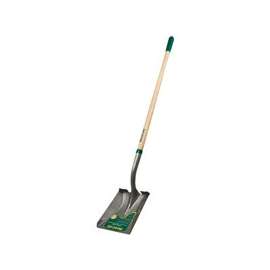 Landscapers Select Shovel, Steel Blade, 48 In Wood Long Handle, Lacquered And Tumble