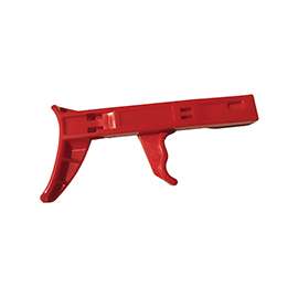 GB CTT-45 Economy Cable Tie, Nylon, Red