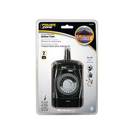 PowerZone Outdoor Electromechanical Timer, 24 Hr
