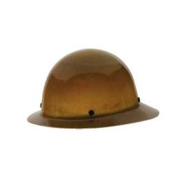 MSA 475407 Hard Hat, Fas-Trac III Suspension, Phenolic Shell, Natural Tan