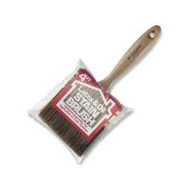 WOOSTER 4054-4 Paint Brush, 2-11/16 in L Bristle, Steel Ferrule