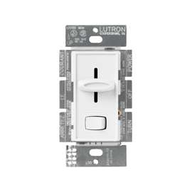 Lutron Skylark S-603PGH-WH Dimmer, 120 V, White