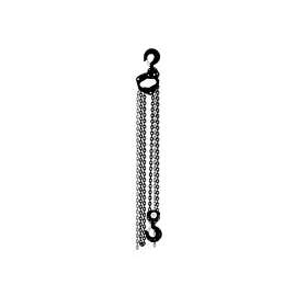 AMERICAN POWER PULL 400 Series 405 Chain Block, 0.5 ton Capacity, 10 ft H Lifting