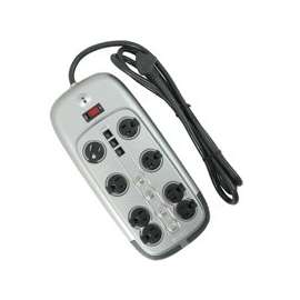 Woods 546518 3-Way Surge Protector, 8 Outlet