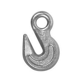 Campbell T9001424 Eye Grab Hook, 2600 lb Working Load Limit, 1/4 in, Steel, Zinc