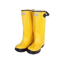 Diamondback Adjustable Cuff Waterproof Over Shoe Boot, 15 In, Unisex, Yellow