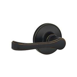 Schlage Torino J170TOR716 Dummy Lever, Aged Bronze